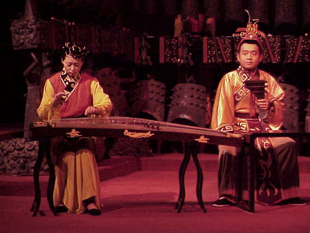    Classic Chinese musicians, Wuhan Museum    
